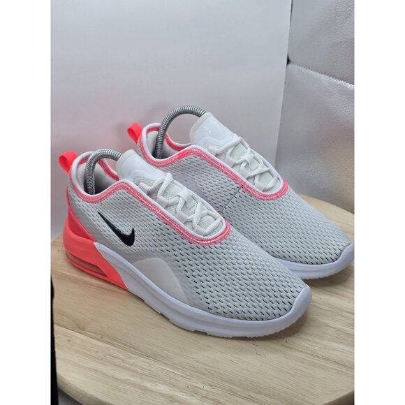 Nike Air Max 270 Motion 2 Women 7.5 Running Shoes White Flash Crimson AO0352-108 - Picture 6 of 9